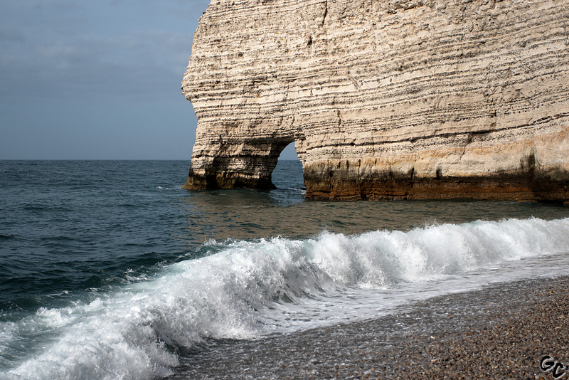 Le pied dans l'eau