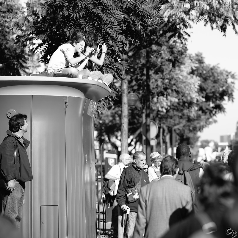 Repérées les paparazzies