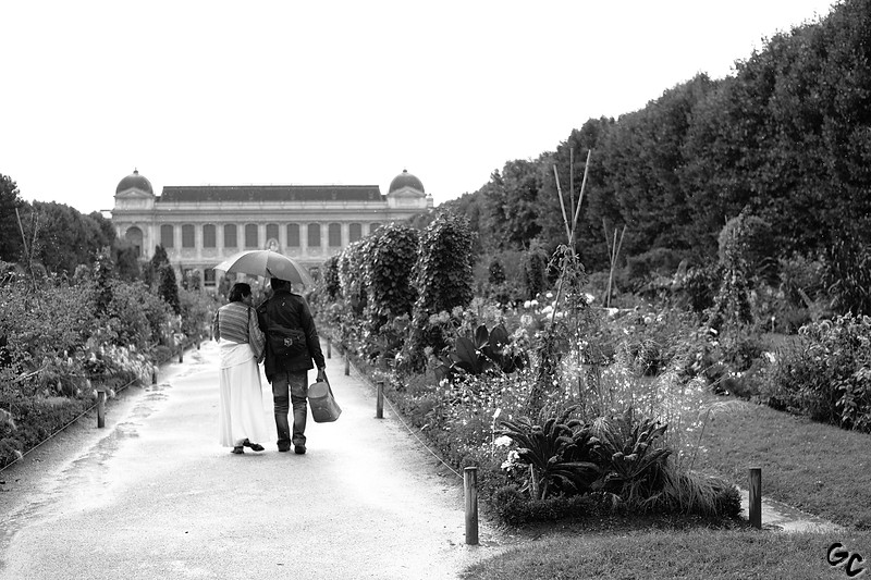 Promenade pluvieuse